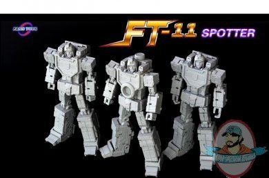 Tranforming Robot FT-11 Spotter Set of 3 Figures Fans Toys
