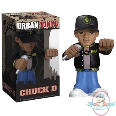 6" Hip Hop Urban Vinyl Chuck D Public Enemy by Funko