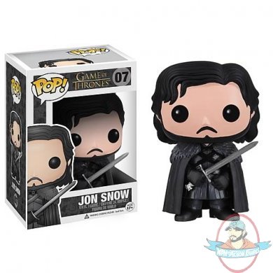 Pop! Game of Thrones Jon Snow Stark Winterfell #07 Vinyl Figure Funko