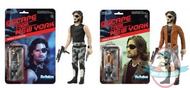 Escape from New York Snake Plissken Set ReAction 3 3/4-Inch