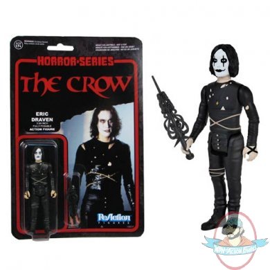 Eric Draven The Crow ReAction 3 3/4-Inch Retro Action Figure