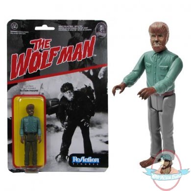 Universal Monsters Wolfman ReAction 3 3/4-Inch Retro 
