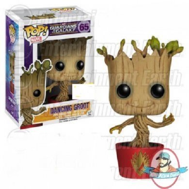 Pop! Vinyl Bobble Head Guardians of the Galaxy Ravagers Dancing Groot 