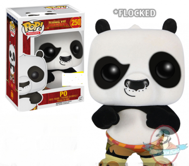 Pop! Movies Kung Fu Panda Flocked Po Figure Funko