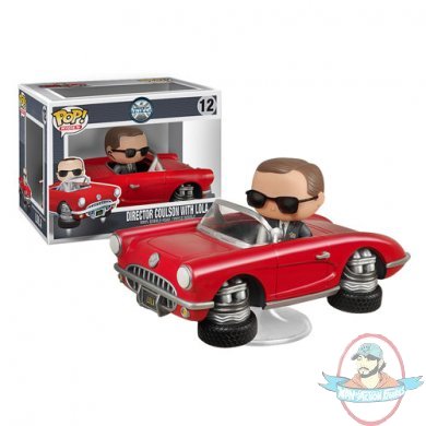 Agents of SHIELD Lola with Agent Coulson Pop! Vinyl Vehicle Funko