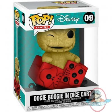 Pop! Train NBX Oogie in Dice Cart Vinyl Figures Funko