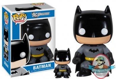 Pop! Heroes Dc 9" Black Batman Vinyl Figure by Funko