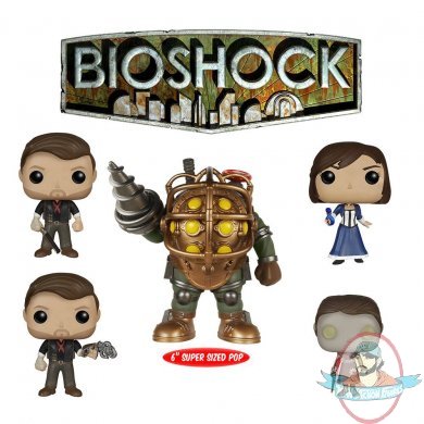 Pop! Games: BioShock Set of 5 Vinyl Figures Funko