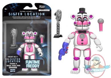 Five Nights at Freddy's 5" Sister Location Funtime Freddy Funko      