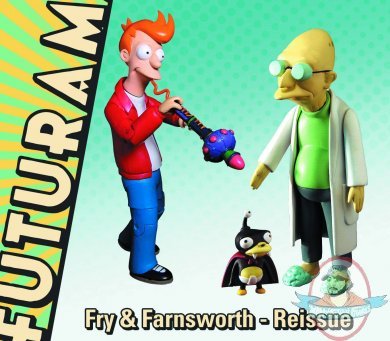Futurama Encore Collection 2 Set of 2 Action Figures by Toynami