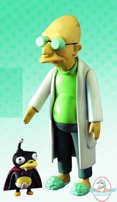 Futurama Encore Collection 2 Professor Farnsworth Figure by Toynami