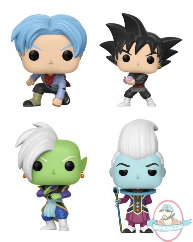 Pop! Animation: Dragon Ball Super Set of 4 Vinyl by Funko