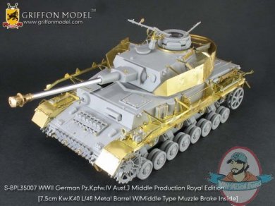 1/35 WWII German Pz.Kpfw.IV Ausf.J Middle Production (Royal Edition)