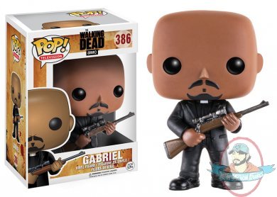 Pop! Television Walking Dead Gabriel #386 Vinyl Figure Funko