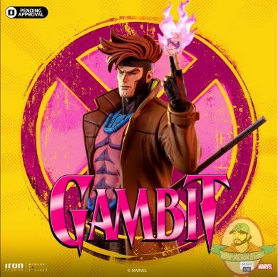 1:10 Marvel X-Men '97 Gambit Statue Iron Studios