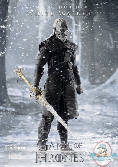 1/6 Scale Game of Thrones White Walker Figure ThreeZero