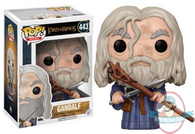Pop! Movies Lord of The Rings Gandalf #443 Vinyl Figure by Funko