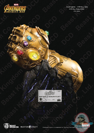 Avengers Infinity War MC-004 Infinity Gauntlet PX Replica Statue
