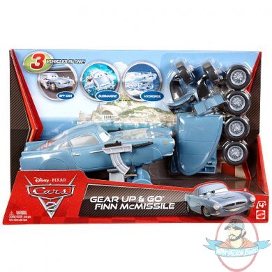 Cars 2 Gear Up & Go Finn McMissile by Mattel 
