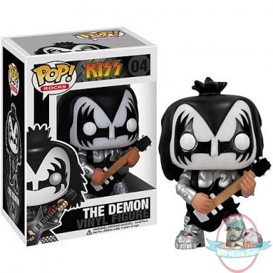 KISS Gene Simmons The Demon POP! Rock Vinyl Figure by Funko