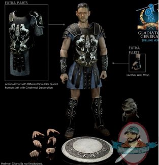 1/6 Pangaea Gladiator General Deluxe Version PG02C 12 inch Figure