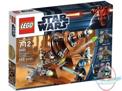 Lego Star Wars Geonosian Cannon 9491 by Lego