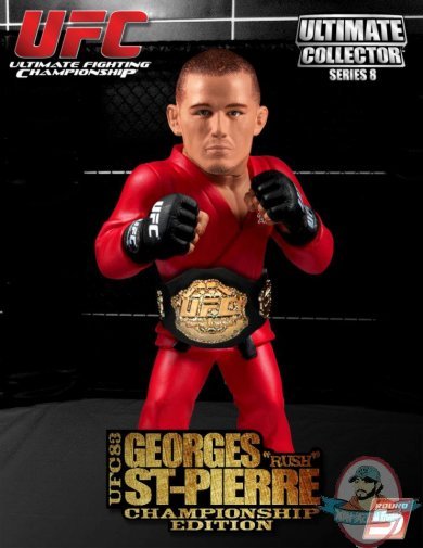 UFC Georges St. Pierre Round 5 Ultimate Collector Series 8 