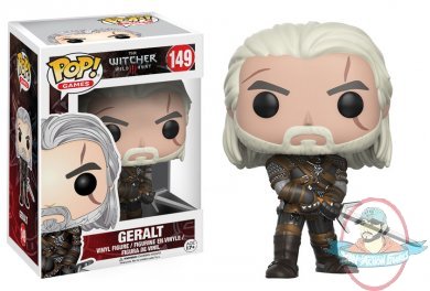 Pop! Games The Witcher Geralt  #149 Vinyl Figure by Funko