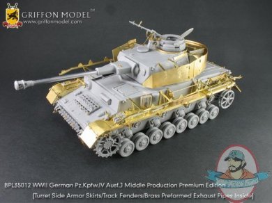 1/35 WWII German Pz.Kpfw.IV Ausf.J Middle Production (Premium Edition)