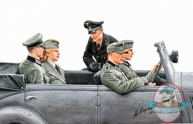 1/35 "Passengers", WWII German Servicemen  6 Figures Set