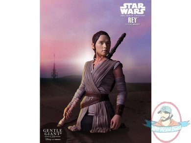 Star Wars Ep VII 1/6 Scale Rey Deluxe Mini Bust by Gentle Giant