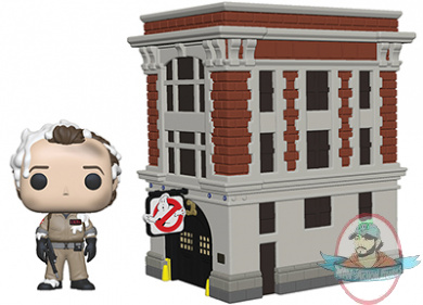 Pop! Town Ghostbusters Peter with House Vinyl Figures Funko