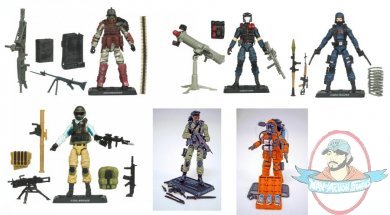 GI JOE 30Th Anniversary Figure wave 1 Set of 6 Figures