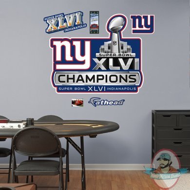 New York Giants Super Bowl XLVI Champions Logo