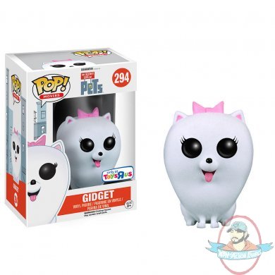 Pop! Movies: Secret Life of Pets Flocked Gidget #294 Figure Funko