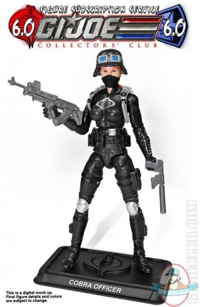 G.I. Joe Subscription 2017 6.0 Cobra Night Stalker Commander Hasbro