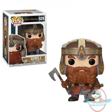 Pop! Movies Lord of The Rings Gimli #629 Vinyl Figure Funko