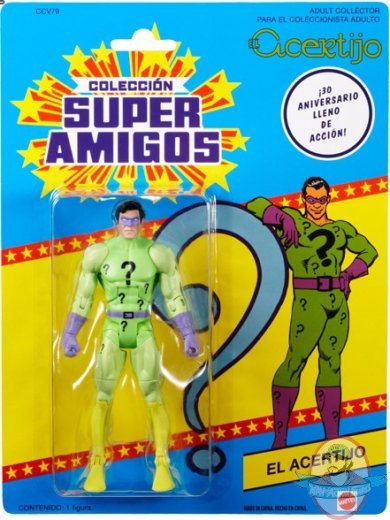 DC Universe Super Powers Green Lantern as The Riddler Acertijo Mattel