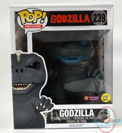 Pop! GID Atomic Breath Godzilla 6-Inch Previews Exclusive #239 Funko