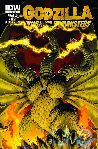Godzilla Kingdom of Monsters #5 by IDW