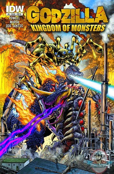 Godzilla Kingdom of Monsters #6 by IDW
