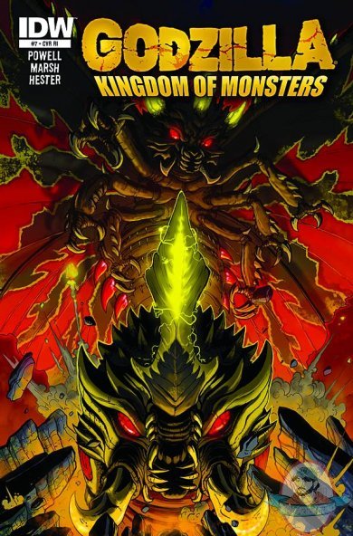 Godzilla Kingdom of Monsters #7 by IDW