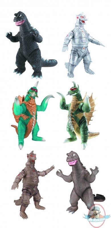 Godzilla 6 In Collectible Action Figure Case of 12