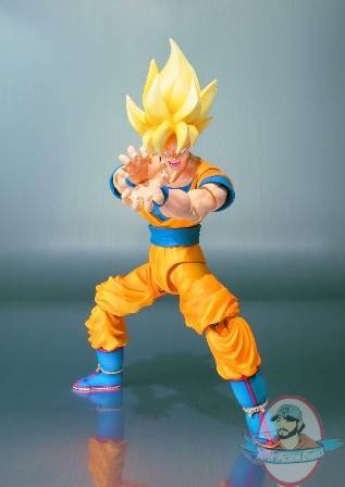 DragonBall Z Super Saiyan Goku S.H.Figuarts Figure Bandai Used JC