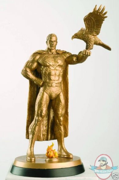 DC Superhero Eaglemoss Figure Special #8 Gold Superman