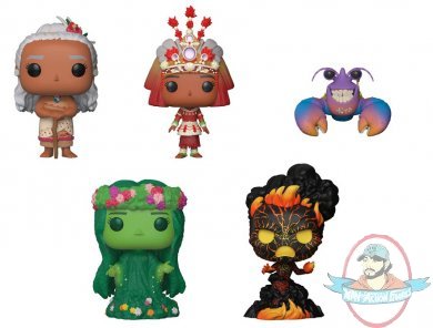 Pop! Disney Moana Set of 5 Vinyl Figures Funko