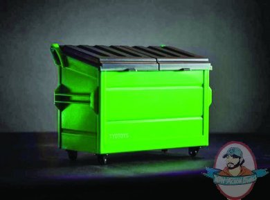 Desktop Dumpster Pen Holder and Organizer Green by Tyo Toys