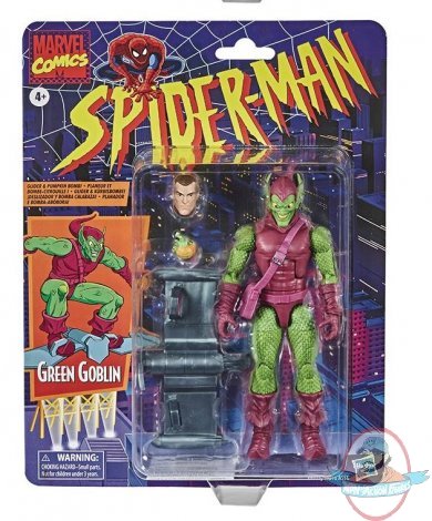 Spider-Man Vintage Green Goblin Action Figure Hasbro