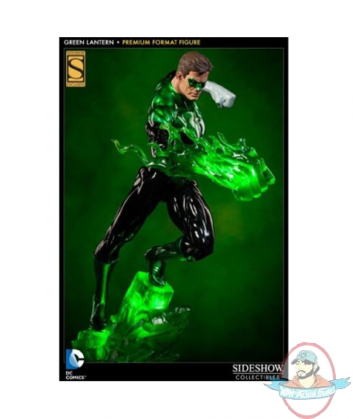 Green Lantern Premium Format Figure Exclusive Sideshow JC Used