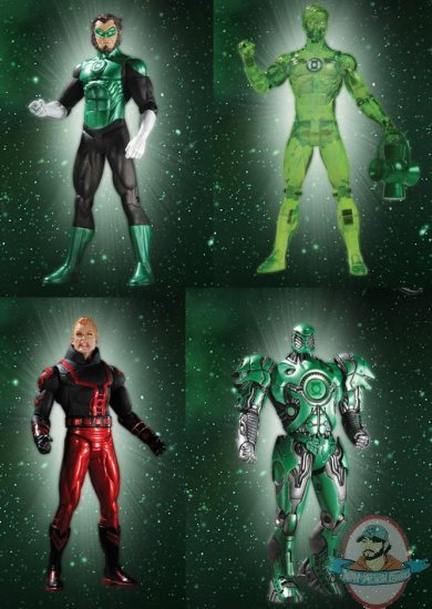 Green Lantern Series 4 Set of 4 by DC Direct